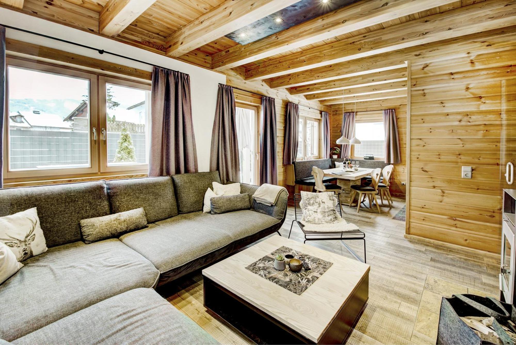 Chalet Dacha Mit Finnischer Sauna Zell am See Exteriör bild
